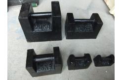 China Heavy Duty Cast Iron Weights OIML M1 50Kg To 5t Adjusting Cavity Design supplier