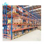 Heavy Metal Pallet Beam Shelf Warehouse Storage High Density Teardrop Pallet Racking System for sale