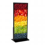 4K Full Screen Floor Standing LCD Advertising Player with 500 cd/m2 Brightness for sale