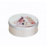 Sublimation Blanks Gift Tin Cans Heat Transfer Silver Color for sale