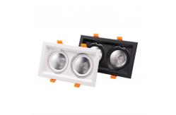 China Embedded Cri80 Led Grille Light , Rectangular Led Downlight supplier
