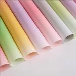 Gradient color candy, glass waterproof plastic, flower wrapping paper, bouquet packaging material, flower shop supplies, factory direct delivery for sale