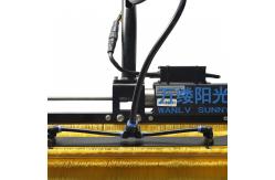 China Water Powered Electric Rolling Brush for Solar Panel Cleaning in Metallurgical Industry supplier