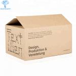 Custom Cardboard With Carton Handle Printing Large White Corrugated Mailer Boxes for sale