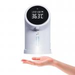 Fever Detector Mini IR Thermometer With Sanitizer Spray Gel Dispenser for sale