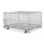 Security Folded 1.5m Length Mesh Cages For Storage for sale