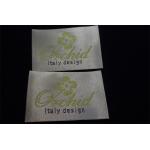 High Density Cotton Woven Clothing Labels Customized For Clothes