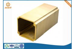 China OEM Custom Polished Plated Custom Brass Extrusions For Decoration supplier