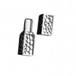 Silver Electroplating 5g Fashionable Lipstick Tube For Cosmetic Package for sale