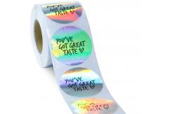 China Secure Anti Counterfeit Hologram Stickers With Microtext And Hidden Images supplier