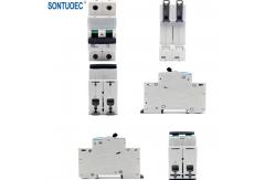 China 2P 32A Modular MCB Circuit Breaker Plastic Clip Fixed For Lighting Distribution supplier