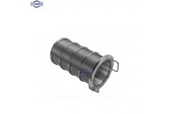 China High quality v wedge wire screen 200 micron johnson strainer screen pipe supplier