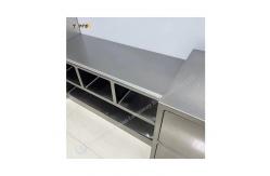 China Durable And Sturdy Stainless Steel Lab Bench For Scientific Research supplier