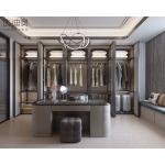 Customizable Sleek Contemporary Walk In Closet  Metal Open Style Closet for sale