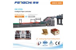 China Automatic Flute Laminator GW-2200L with Stock Machine supplier