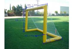 China Entermainment Inflatable Football Goal Net Playground Inflatable Amusement Park supplier