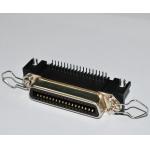 36 Pin Centronic PCB Right Angle Female Connector with Spring Latch
