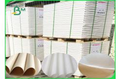 China Non - toxic White And Brown Polythene Paper With Pure Wood Pulp 50 ~ 1000mm supplier