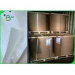 Tearproof Waterproof Gloosy White Fabric Permanent Adhesive Label Paper
