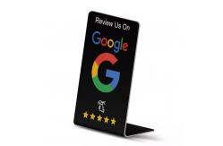 China Customizable Google Review Stand NFC Table Stand Display 13.56MHz supplier