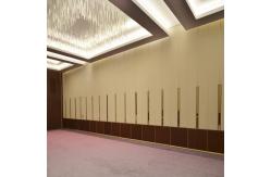 China Saudi Arabia Sliding Wall Panels / Ballroom Sliding Partition Wall supplier