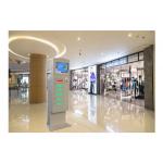 Multiple Cell Phone Charging Box Locker , Floor Stand Phone Charging Kiosk