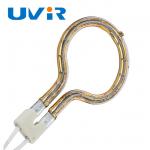Quartz Ring Infrared Lamps , Infrared Heat Lamp Tube 8mm diameter: