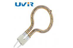 China Quartz Ring Infrared Lamps , Infrared Heat Lamp Tube 8mm diameter: supplier