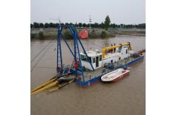 China 900m3/h Flow Rate Jet Suction Dredger For Small Rivers And Lakes supplier