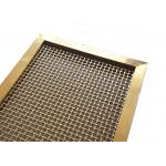 PVD Color Metal Frame Room Drivider With Steel Rigid Decorative Weave Fabric for sale