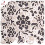 Lightweight Water Soluble Lace Polyester Embroidery Guipure Chemical Lace Trim Fabric for sale