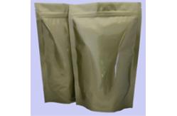 China Custom Glossy Aluminum Foil Packaging Gold Stand UP With k supplier