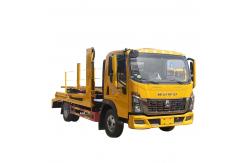 China CNHTC   2 Position Plate Vehicle Transporter    Poletransporter    Car Transporter supplier