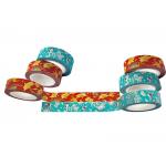 Custom Printed Colored Tearable Foil Washi Tape