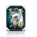UV Printing 3D Lenticular Picture Frame For Home Decoration