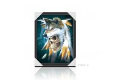China UV Printing 3D Lenticular Picture Frame For Home Decoration supplier