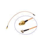 Shielded 300mm RG316 Custom Wire Harness Assembly for sale