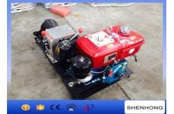 China Steel Diesel Engine Cable Pulling Winch 10KN Capacity For Power Construction supplier
