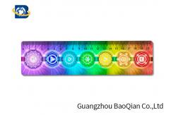 China OEM PVC Plastic Rulers Printed , 3DCustom Lenticular Printing Measuring Straight Ruler supplier
