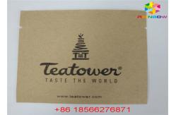 China Reusable Customized Paper Bags Food Pouch Stand Up k Smell Proof With Window supplier