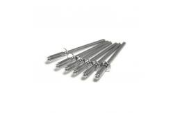 China Sliver Car Maintenance Accessories Self Plugging Open End waterproof rivets aluminum supplier