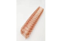 China Electroplated Double Loop Wire , Double Wire Binding For Notebook Calendar supplier