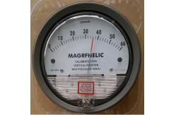 China Magrfhelic Micro Air Low Analog Differential Pressure Gauge 0-60pa supplier