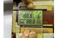 China Positive 7 Segment LCM Display Monochrome Transmissive Character Lcd Module supplier