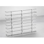 Customized Q235 Serrated Aluminum Mild Carbon Hot Dip Galvanized Steel Bar Grating walkway platform stair treads for sale