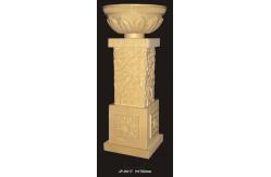 China Waterproof And Fireproof Sandstone Garden Flower Containers With Elegant Design supplier