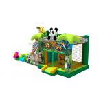 Animal World Theme 8.5x4x4.8m Inflatable Jump House With Slide