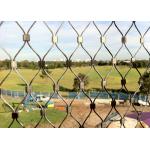 Rhombus Woven Stainless Steel Rope Net Unique Indestructible SGS Certificated for sale