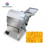 Taro Dice Cutter Machine Ultra Wide Cutter Head , Commercial Electric Vegetable Dicer for sale