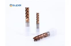 China Stainless Steels CNC Lathe Machining End Mills With Customized Overall Length supplier